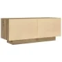 Mueble de TV luces LED madera roble artisan 100x35x40 cm de , Muebles TV - Ref: Foro24-856354, Precio: 90,86 €, Descuento: %
