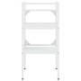 Estructura de baño con lavabo incorporado hierro blanco de , Tocadores de baño - Ref: Foro24-3101373, Precio: 141,50 €, Descu...