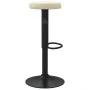 Taburetes de cocina 2 unidades terciopelo color crema de , Taburetes de cocina - Ref: Foro24-333142, Precio: 76,23 €, Descuen...
