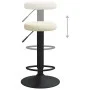 Taburetes de cocina 2 unidades terciopelo color crema de , Taburetes de cocina - Ref: Foro24-333142, Precio: 76,23 €, Descuen...
