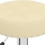 Taburetes de cocina 2 unidades tela crema de , Taburetes de cocina - Ref: Foro24-332973, Precio: 105,38 €, Descuento: %