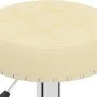 Taburetes de cocina 2 unidades tela crema by , Kitchen stools - Ref: Foro24-332973, Price: 104,64 €, Discount: %