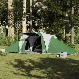 Tienda de campaña familiar iglú 6 personas impermeable verde de , Tiendas de campaña - Ref: Foro24-4009431, Precio: 242,51 €,...
