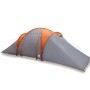 Tienda familiar con cúpula impermeable 6 personas gris naranja de , Tiendas de campaña - Ref: Foro24-4009433, Precio: 234,01 ...