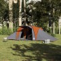 Tienda familiar con cúpula impermeable 6 personas gris naranja de , Tiendas de campaña - Ref: Foro24-4009433, Precio: 234,01 ...