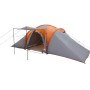 Tienda familiar con cúpula impermeable 6 personas gris naranja de , Tiendas de campaña - Ref: Foro24-4009433, Precio: 234,01 ...