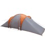 Tienda familiar con cúpula impermeable 6 personas gris naranja de , Tiendas de campaña - Ref: Foro24-4009433, Precio: 234,01 ...