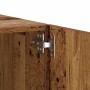 Mueble de TV madera de ingeniería envejecida 100x35x40 cm de , Muebles TV - Ref: Foro24-856353, Precio: 91,17 €, Descuento: %
