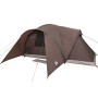 Tienda de campaña familiar iglú 6 personas impermeable marrón de , Tiendas de campaña - Ref: Foro24-4009471, Precio: 163,85 €...