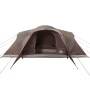 Tienda de campaña familiar iglú 6 personas impermeable marrón de , Tiendas de campaña - Ref: Foro24-4009471, Precio: 163,85 €...