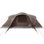 Tienda de campaña familiar iglú 6 personas impermeable marrón de , Tiendas de campaña - Ref: Foro24-4009471, Precio: 163,85 €...