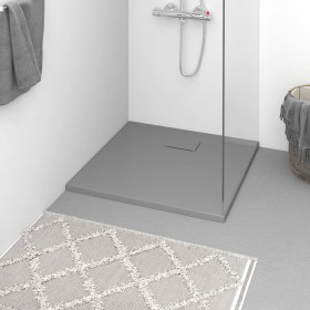 Plato de ducha SMC gris 80x80 cm de vidaXL, Platos de ducha - Ref: Foro24-148930, Precio: 160,88 €, Descuento: %