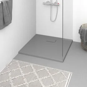 Plato de ducha SMC gris 80x80 cm de vidaXL, Platos de ducha - Ref: Foro24-148930, Precio: 157,98 €, Descuento: %