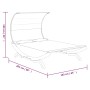 Tumbona con dosel madera curvada gris antracita 165x203x126 cm de vidaXL, Camas para exteriores - Ref: Foro24-313954, Precio:...