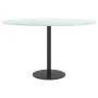 Tablero de mesa diseño mármol vidrio templado blanco Ø70x0,8 cm de , Tableros para mesas - Ref: Foro24-322249, Precio: 72,08 ...
