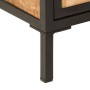 Conjunto de muebles de baño 2 pzas madera maciza mango y hierro de , Muebles de baño - Ref: Foro24-3217114, Precio: 201,54 €,...