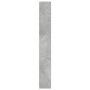 Estantería de madera de ingeniería gris hormigón 40x24x176 cm de , Librerías y estanterías - Ref: Foro24-857795, Precio: 48,6...