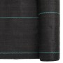 Membrana para malezas PP negra 0,5x150 m de , Mallas antihierbas - Ref: Foro24-4005141, Precio: 47,63 €, Descuento: %