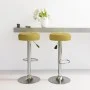 Taburetes de cocina 2 unidades de tela verde by , Kitchen stools - Ref: Foro24-332976, Price: 87,18 €, Discount: %