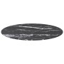 Tablero de mesa diseño mármol vidrio templado negro Ø80x1 cm de , Tableros para mesas - Ref: Foro24-322266, Precio: 67,06 €, ...