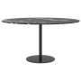 Tablero de mesa diseño mármol vidrio templado negro Ø80x1 cm de , Tableros para mesas - Ref: Foro24-322266, Precio: 67,06 €, ...