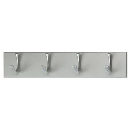 V-Part Perchero con 4 ganchos plateado de , Percheros para sombreros y abrigos - Ref: Foro24-445314, Precio: 41,90 €, Descuen...
