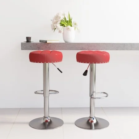 Taburetes de cocina 2 unidades tela rojo tinto von , Küchenhocker - Ref: Foro24-332979, Preis: 97,22 €, Rabatt: %