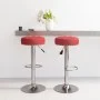 Taburetes de cocina 2 unidades tela rojo tinto von , Küchenhocker - Ref: Foro24-332979, Preis: 97,22 €, Rabatt: %