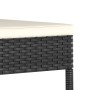 Sillas de comedor de jardín 4 unidades ratán sintético negro de vidaXL, Sillas de jardín - Ref: Foro24-315107, Precio: 225,10...
