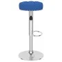 Taburetes de cocina 2 unidades tela azul by , Kitchen stools - Ref: Foro24-332975, Price: 106,77 €, Discount: %
