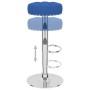 Taburetes de cocina 2 unidades tela azul de , Taburetes de cocina - Ref: Foro24-332975, Precio: 108,77 €, Descuento: %