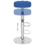 Taburetes de cocina 2 unidades tela azul by , Kitchen stools - Ref: Foro24-332975, Price: 106,77 €, Discount: %