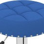 Taburetes de cocina 2 unidades tela azul de , Taburetes de cocina - Ref: Foro24-332975, Precio: 108,77 €, Descuento: %