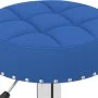 Taburetes de cocina 2 unidades tela azul by , Kitchen stools - Ref: Foro24-332975, Price: 106,77 €, Discount: %