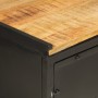 Conjunto de muebles de baño 5 pzas madera maciza mango y hierro de , Muebles de baño - Ref: Foro24-3217112, Precio: 652,83 €,...