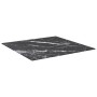 Tablero mesa diseño mármol vidrio templado negro 70x70 cm 6 mm de , Tableros para mesas - Ref: Foro24-322272, Precio: 59,21 €...