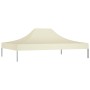 Techo de carpa para celebraciones color crema 4x3 m 270 g/m² de vidaXL, Cubiertas para carpas y cenadores - Ref: Foro24-31534...
