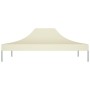 Techo de carpa para celebraciones color crema 4x3 m 270 g/m² de vidaXL, Cubiertas para carpas y cenadores - Ref: Foro24-31534...