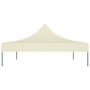 Techo de carpa para celebraciones color crema 4x3 m 270 g/m² de vidaXL, Cubiertas para carpas y cenadores - Ref: Foro24-31534...
