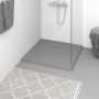 Plato de ducha SMC gris 90x90 cm de vidaXL, Platos de ducha - Ref: Foro24-148933, Precio: 161,67 €, Descuento: %