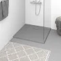Plato de ducha SMC gris 90x90 cm de vidaXL, Platos de ducha - Ref: Foro24-148933, Precio: 170,49 €, Descuento: %