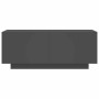 Mueble para TV madera contrachapada gris 100x35x40 cm de , Muebles TV - Ref: Foro24-804438, Precio: 86,49 €, Descuento: %