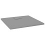 Plato de ducha SMC gris 90x90 cm de vidaXL, Platos de ducha - Ref: Foro24-148933, Precio: 161,67 €, Descuento: %
