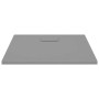 Plato de ducha SMC gris 90x90 cm de vidaXL, Platos de ducha - Ref: Foro24-148933, Precio: 161,67 €, Descuento: %