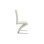 Sillas de comedor 4 unidades cuero sintético blanco de , Sillas de comedor - Ref: Foro24-160565, Precio: 479,75 €, Descuento: %