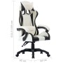Silla gaming de cuero sintético negro de , Sillas de oficina - Ref: Foro24-287985, Precio: 160,30 €, Descuento: %
