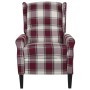 Sillón de masaje reclinable de tela roja de , Sillones de masaje eléctricos - Ref: Foro24-329317, Precio: 236,42 €, Descuento: %