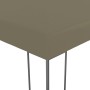 Carpa cenador de jardín con tira de luz LED 3x3m taupé 180 g/m² de , Carpas y cenadores - Ref: Foro24-3070309, Precio: 258,34...