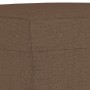 Sofá de 3 plazas con taburete de tela marrón 180 cm de , Sofás - Ref: Foro24-3201154, Precio: 331,70 €, Descuento: %