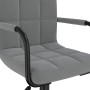 Sillas de comedor giratorias 6 unidades terciopelo gris oscuro de , Sillas de comedor - Ref: Foro24-3088024, Precio: 377,21 €...